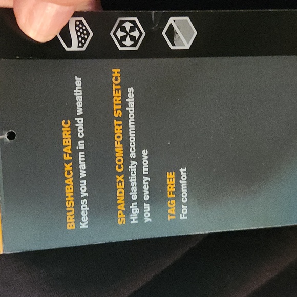 Women's Avia l/s cowl neck top, black,new. - Picture 7 of 8